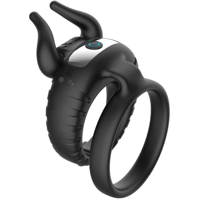 ARMONY - BULL'S PASION RING VIBRATOR 10 SNELHEDEN ZWART