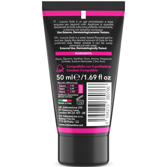 INTIMATELINE LUXURIA - ORALE SEKS GEL KERSENSMAAK 50 ML