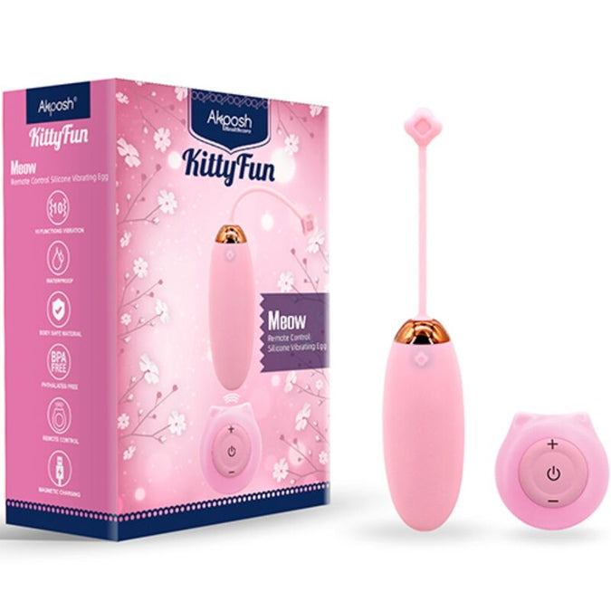 Armony – Kitty Fun Ei Vibrator Fernbedienung 10 Vibrationen Pink
