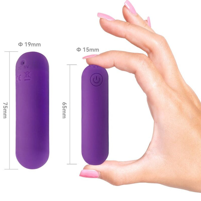 ARMONY - SPLASH HAHA VIBRATOR KOGEL SILICONEN 10 TRILLINGEN 75 X 19 CM PAARS