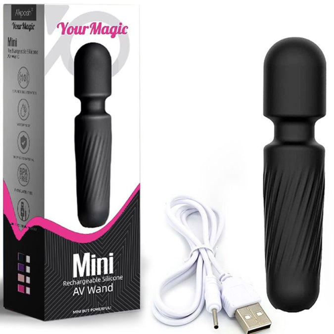 Armony – Your Magic Massager & Vibrator Wiederaufladbar 10 Vibrationen Schwarz
