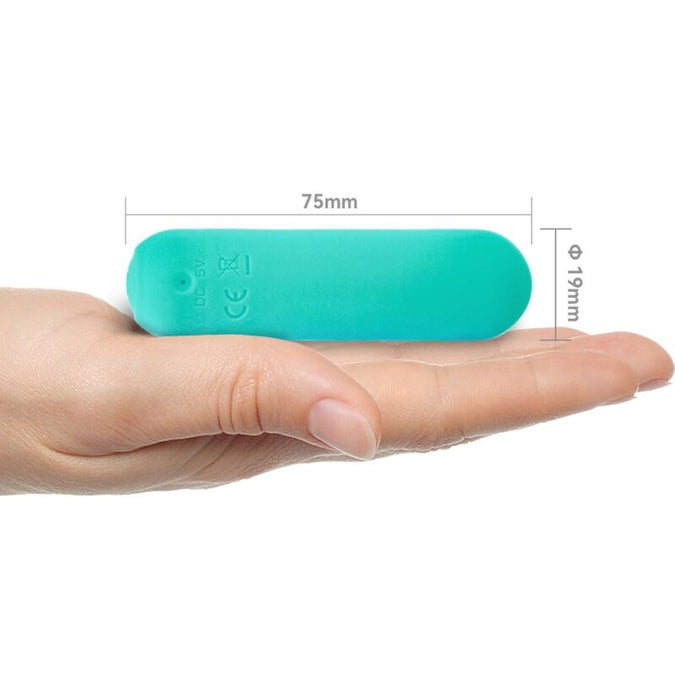 ARMONY - SPLASH HAHA VIBRATOR KOGEL SILICONE 10 TRILLINGEN 75 X 19 CM GROEN
