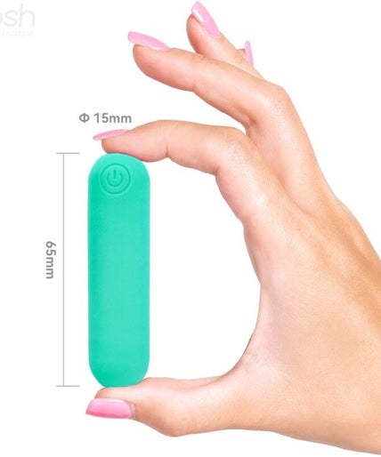 ARMONY - SPLASH JOLINE VIBRATOR BULLET SILICONE REMOTE CONTROL 10 VIBRATIONS 65 X 15 CM GREEN ARMONY - SPLASH JOLINE VIBRATOR BULLET SILICONE REMOTE CONTROL 10 VIBRATIONS 65 X 15 CM GREEN