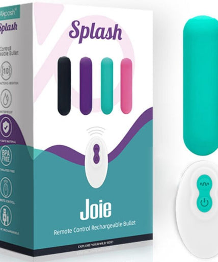 ARMONY - SPLASH JOIE VIBRATOR BULLET SILICONE REMOTE CONTROL 10 VIBRATIONS 75 X 19 CM GREEN ARMONY - SPLASH JOIE VIBRATOR BULLET SILICONE REMOTE CONTROL 10 VIBRATIONS 75 X 19 CM GREEN