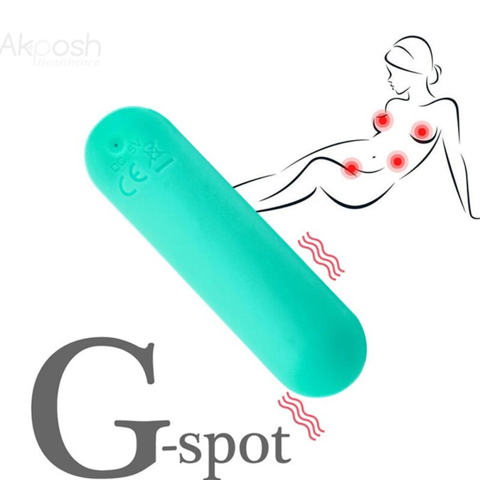 ARMONY - SPLASH JOIE VIBRATOR KOGEL SILICONEN AFSTANDSBEDIENING 10 TRILLINGEN 75 X 19 CM GROEN