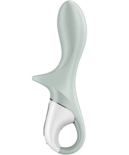 SATISFYER - AIR PUMP BOOTY 3 INFLATABLE ANAL VIBRATOR GREYGREEN SATISFYER - AIR PUMP BOOTY 3 INFLATABLE ANAL VIBRATOR GREYGREEN