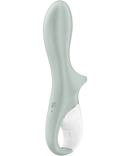 SATISFYER - AIR PUMP BOOTY 3 INFLATABLE ANAL VIBRATOR GREYGREEN SATISFYER - AIR PUMP BOOTY 3 INFLATABLE ANAL VIBRATOR GREYGREEN