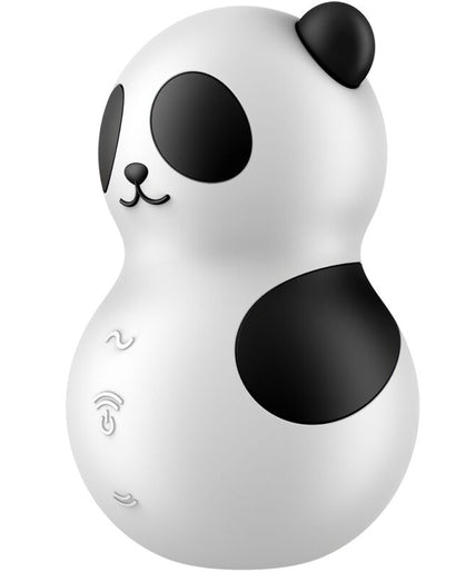 SATISFYER - POCKET PANDA STIMULATOR & VIBRATOR ZWART EN WIT SATISFYER - POCKET PANDA STIMULATOR & VIBRATOR ZWART EN WIT