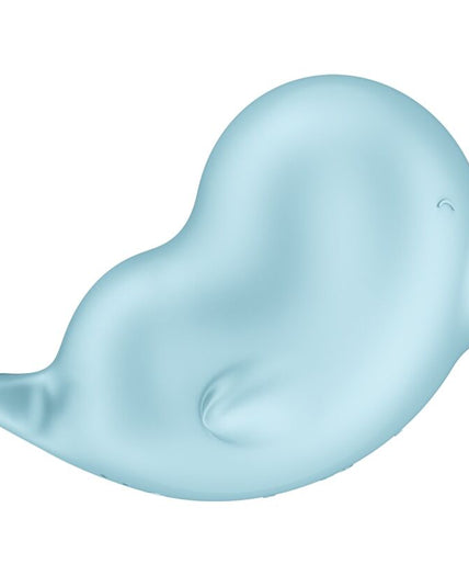 SATISFYER - SASSY SEAL STIMULATOR & VIBRATOR BLAUW SATISFYER - SASSY SEAL STIMULATOR & VIBRATOR BLAUW