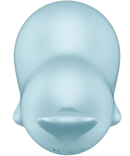 SATISFYER - SASSY SEAL STIMULATOR & VIBRATOR BLAUW SATISFYER - SASSY SEAL STIMULATOR & VIBRATOR BLAUW