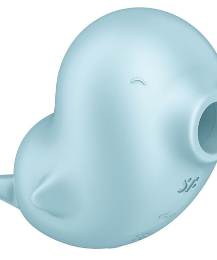SATISFYER - SASSY SEAL STIMULATOR & VIBRATOR BLAUW SATISFYER - SASSY SEAL STIMULATOR & VIBRATOR BLAUW