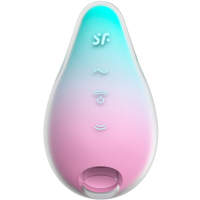 Satisfyer – Mermaid Vibes Stimulator & Vibrator Mint And Pink