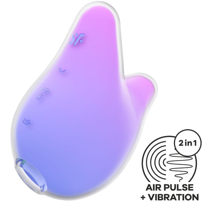 SATISFYER - MERMAID VIBES STIMULATOR & VIBRATOR PAARS EN ROZE