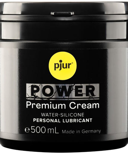 PJUR - POWER PREMIUM CREAM PERSONAL LUBRICANT 500 ML PJUR - POWER PREMIUM CREAM PERSONAL LUBRICANT 500 ML