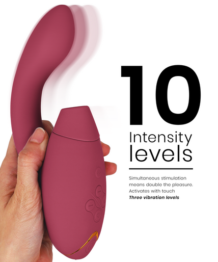 WOMANIZER - DUO 2 STIMULATOR BORDEAUX WOMANIZER - DUO 2 STIMULATOR BORDEAUX
