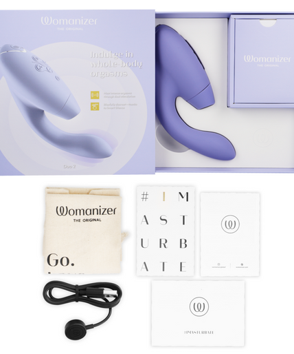 WOMANIZER - DUO 2 STIMULATOR LILAC WOMANIZER - DUO 2 STIMULATOR LILAC
