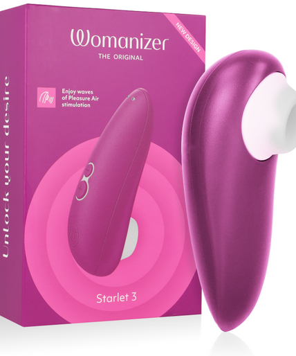 WOMANIZER - STARLET 3 CLITORAL STIMULATOR VIOLET WOMANIZER - STARLET 3 CLITORAL STIMULATOR VIOLET