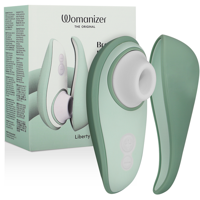 Womanizer – Liberty 2 Clitoris Stimulator & Suction Light Green