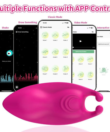 Armony – Honeybee Wearable Panties Vibrator G – Spot Fuchsia – Free App Armony – Honeybee Wearable Panties Vibrator G – Spot Fuchsia – Free App