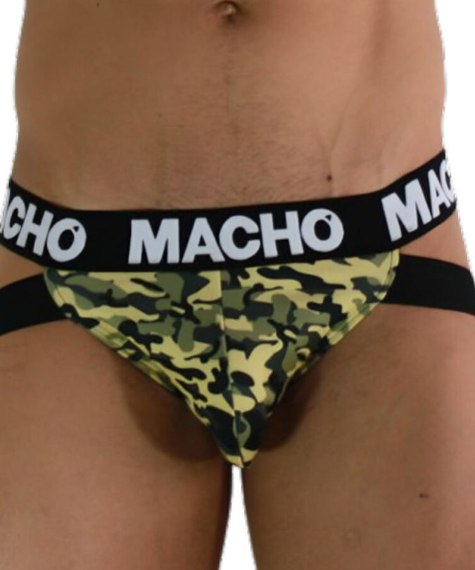 MACHO - MX28MV JOCK MILITAIR GROEN S