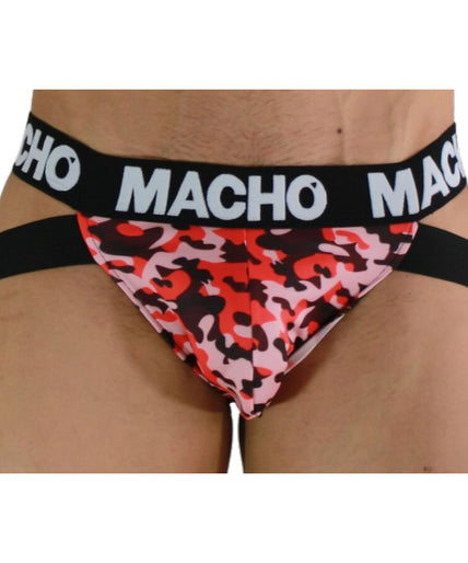MACHO - MX28MR JOCK MILITAIR ROOD S MACHO - MX28MR JOCK MILITAIR ROOD S