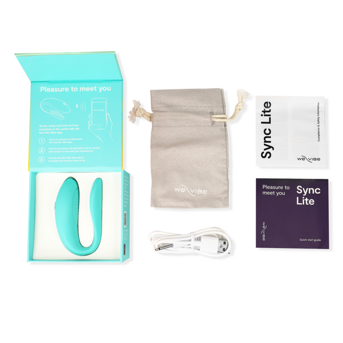We – Vibe – Sync Lite Clitoris Stimulator Turkoois