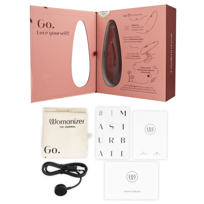 Womanizer – Classic 2 Clitorisstimulator Bordeaux