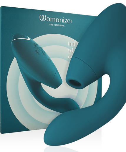 WOMANIZER - DUO 2 STIMULATOR BLUE PETROL WOMANIZER - DUO 2 STIMULATOR BLUE PETROL