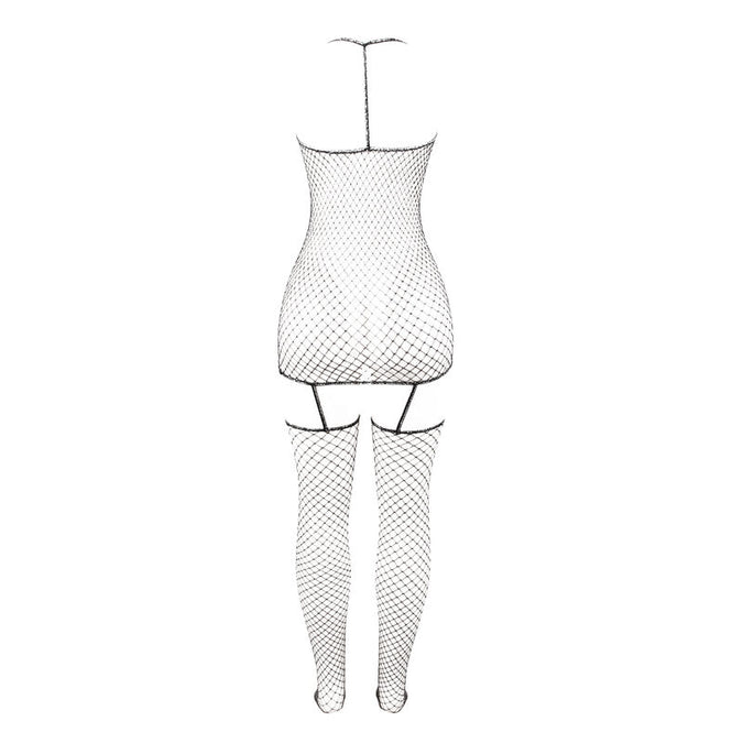 Subblime – 951955 Shiny Fishnet Bodystocking One Size