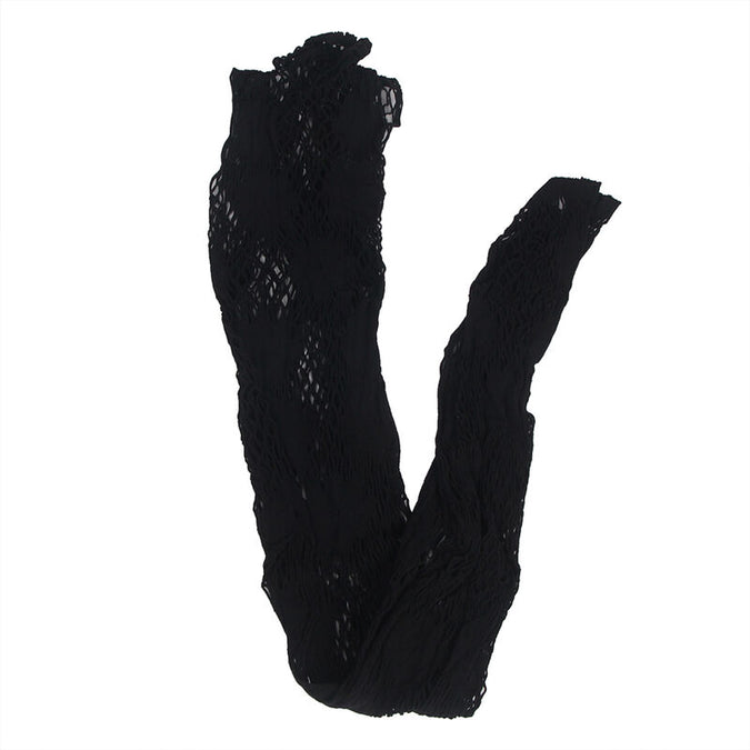 SUBBLIME - 952129 PANTY BODY MET JURKDESIGN EN BLOEMENDETAILS ZWART ONE SIZE