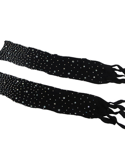 SUBBLIME - 952174 VISNET BODYSTOCKING MET HANDSCHOENEN EN STRASS ZWART EEN MAAT SUBBLIME - 952174 VISNET BODYSTOCKING MET HANDSCHOENEN EN STRASS ZWART EEN MAAT