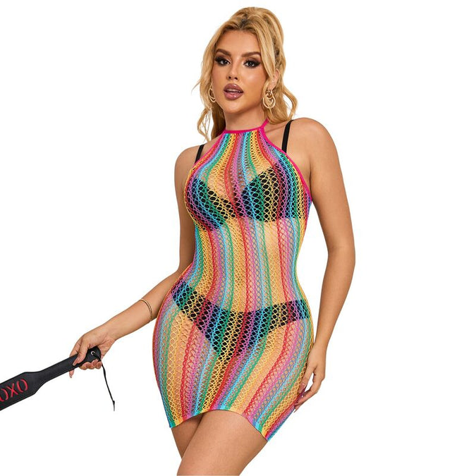 SUBBLIME - 952341 REGENBOOG PANTYJURK ÉÉN MAAT