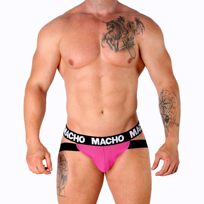 MACHO - MX28FR JOCK PINK NEON L