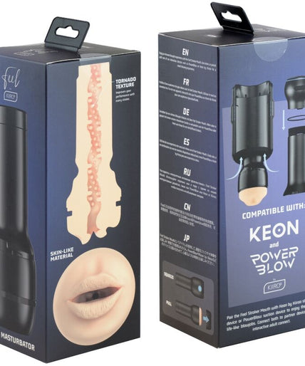 KIIROO - FEEL KIIROO MOUTH MASTURBATOR KIIROO - FEEL KIIROO MOUTH MASTURBATOR