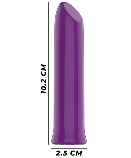 INTENSE - TODRICK VIOLET CLITORAL STIMULATING BULLET INTENSE - TODRICK VIOLET CLITORAL STIMULATING BULLET