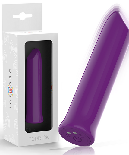 INTENSE - TODRICK VIOLET CLITORAL STIMULATING BULLET INTENSE - TODRICK VIOLET CLITORAL STIMULATING BULLET