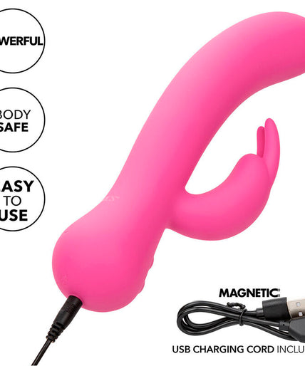CALEXOTICS - FIRST TIME VIBRATOR RABBIT RECHARGEABLE PINK CALEXOTICS - FIRST TIME VIBRATOR RABBIT RECHARGEABLE PINK