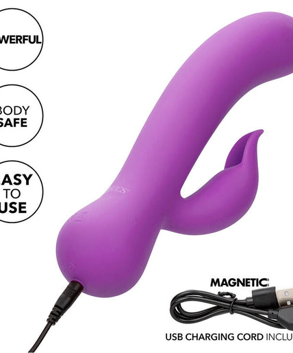 CALEXOTICS - FIRST TIME VIBRATOR PLEASER RECHARGEABLE PURPLE CALEXOTICS - FIRST TIME VIBRATOR PLEASER RECHARGEABLE PURPLE
