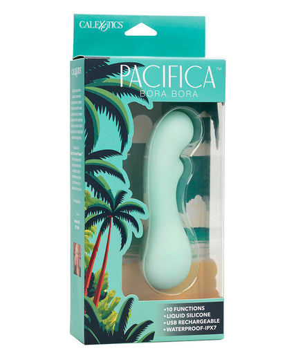 CALEXOTICS - PACIFICA BORA BORA ESTIMULATOR G SPOT 10 VIBRATIONS AQUA CALEXOTICS - PACIFICA BORA BORA ESTIMULATOR G SPOT 10 VIBRATIONS AQUA