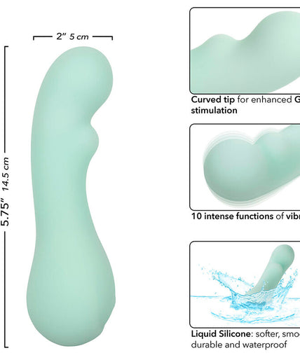 CALEXOTICS - PACIFICA BORA BORA ESTIMULATOR G SPOT 10 VIBRATIONS AQUA CALEXOTICS - PACIFICA BORA BORA ESTIMULATOR G SPOT 10 VIBRATIONS AQUA