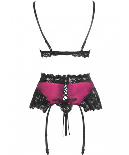 LIVCO CORSETTI FASHION - NAHIR LC 20214 BH + SLIP + JARRETELGORDEL L/XL LIVCO CORSETTI FASHION - NAHIR LC 20214 BH + SLIP + JARRETELGORDEL L/XL