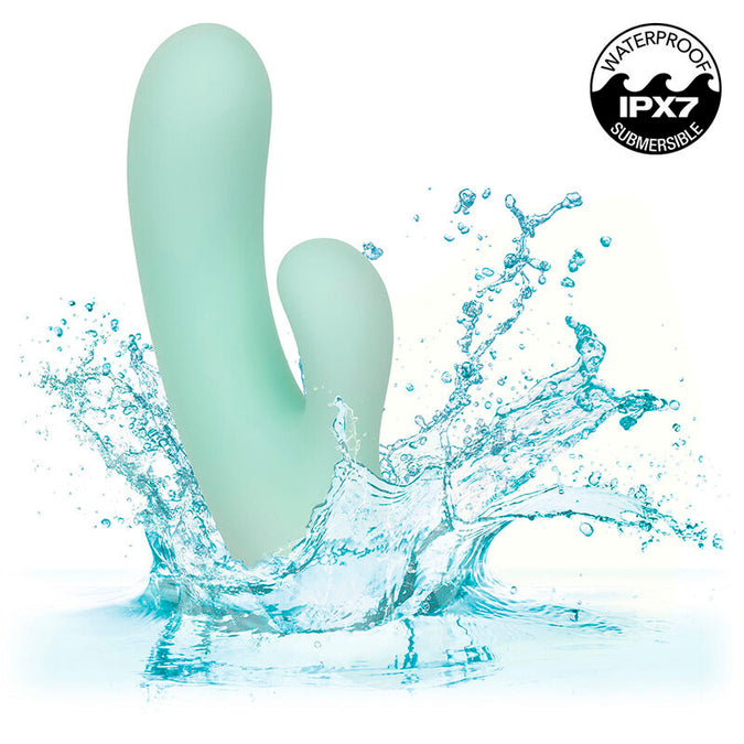 CALEXOTICS - PACIFICA FIJI VIBRATOR & STIMULATOR G-PUNT 10 TRILLINGEN AQUA