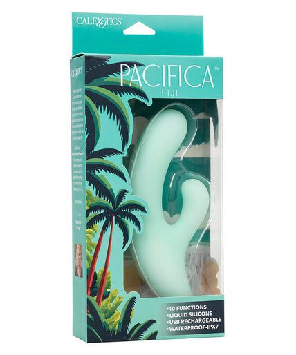 CALEXOTICS - PACIFICA FIJI VIBRATOR & ESTIMULATOR G SPOT 10 VIBRATIONS AQUA CALEXOTICS - PACIFICA FIJI VIBRATOR & ESTIMULATOR G SPOT 10 VIBRATIONS AQUA