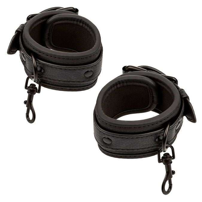 CALEXOTICS - NOCTURNAL HOG TIE CONNECTOR VERSTELBAAR LEREN ZWART