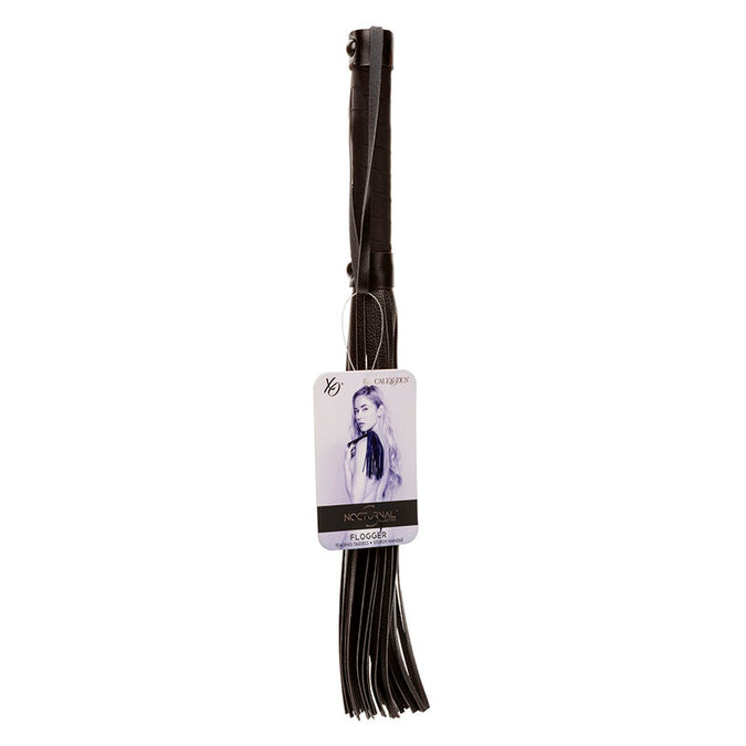 CALEXOTICS - NOCTURNAL FLOGGER LEER ZWART