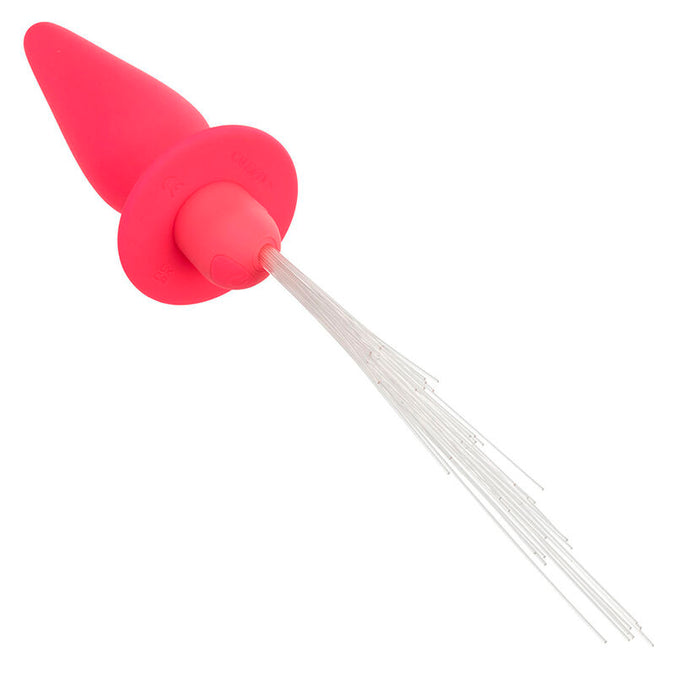 Calexotics – Southern Lights Light Up Anaalplug met 10 Vibraties, Siliconen, Roze