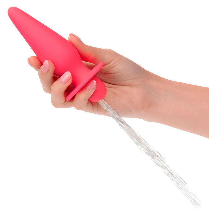 Calexotics – Southern Lights Light Up Anaalplug met 10 Vibraties, Siliconen, Roze