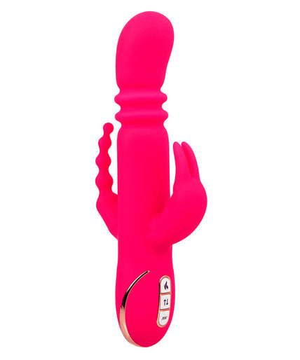 CALEXOTICS - JACK FANTASY TRIPLE HEATED VIBRATOR RABBIT PINK CALEXOTICS - JACK FANTASY TRIPLE HEATED VIBRATOR RABBIT PINK