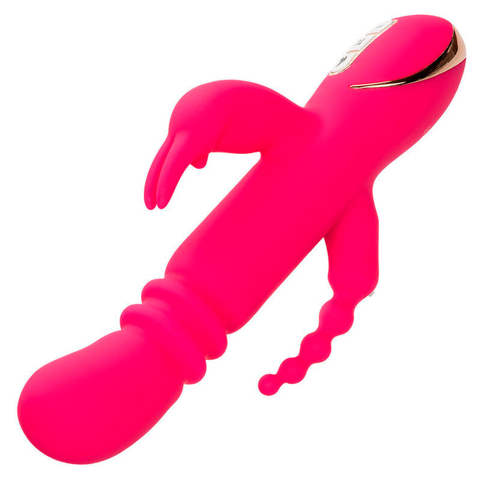 Calexotics – Jack Fantasy Triple Heated Vibrator Rabbit Pink