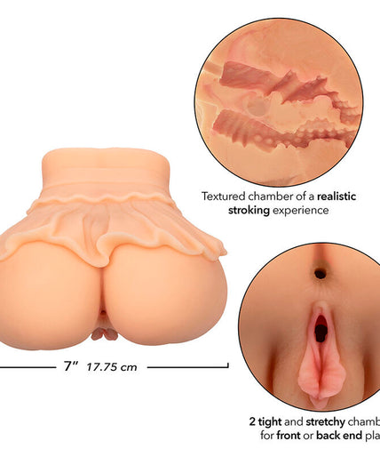 CALEXOTICS - THE PEEP SHOW GIRL DOUBLE REALISTIC MASTURBATOR FLESH CALEXOTICS - THE PEEP SHOW GIRL DOUBLE REALISTIC MASTURBATOR FLESH